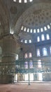 Blue Mosque, Sultanahmet Camii, detail of Istanbul, Turkey Royalty Free Stock Photo