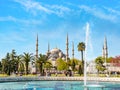 The Blue Mosque, Sultanahmet Camii, Istanbul, Turkey Royalty Free Stock Photo