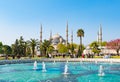 The Blue Mosque, Sultanahmet Camii, Istanbul, Turkey Royalty Free Stock Photo