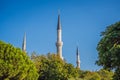 The Blue Mosque, Sultanahmet Camii, Istanbul, Turkey Royalty Free Stock Photo