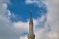 Blue mosque sultanahmet camii in istanbul Royalty Free Stock Photo