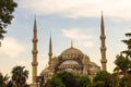 The Blue Mosque, Sultanahmet Camii, Istanbul, Turkey. Royalty Free Stock Photo