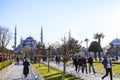 Istanbul/Turkey-04.03.2019:Blue Mosque, Sultanahmet