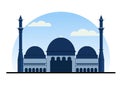 Blue Mosque under blue sky
