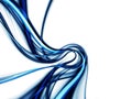 Blue motion, flowing energy Royalty Free Stock Photo