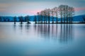 Blue Mountain Lake in Winter