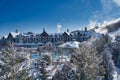 The Blue Mountain Resort Lodges in Collingwood Ontario Royalty Free Stock Photo