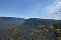 Blue Mountains National Park landscape, NSW, Australia Royalty Free Stock Photo