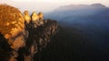 The Blue Mountains National Park in New South Wales, Australia Royalty Free Stock Photo