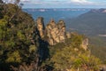 Blue Mountains, NSW Australia - Three Sisters Royalty Free Stock Photo