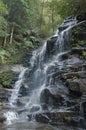 Blue Mountains waterfall Royalty Free Stock Photo