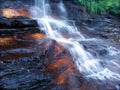 Blue Mountains Waterfall - Australia Royalty Free Stock Photo