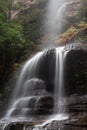 Blue Mountains waterfall called Witches Leap Royalty Free Stock Photo
