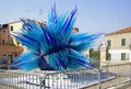 Blue Murano glass