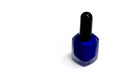 Blue nail polish Royalty Free Stock Photo