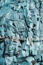 Blue natural rock texture Royalty Free Stock Photo