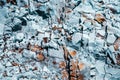 Blue natural rock texture Royalty Free Stock Photo