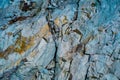 Blue natural rock texture Royalty Free Stock Photo
