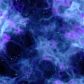 Blue nebula Royalty Free Stock Photo