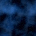 Blue nebula Royalty Free Stock Photo