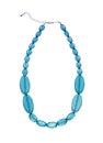 Blue necklace