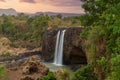 Blue Nile Falls in Bahir Dar, Ethiopia