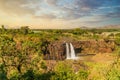 The Blue Nile Falls in Bahir Dar, Ethiopia Royalty Free Stock Photo