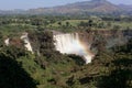 The Blue Nile Falls at the Tana Lake in Ethiopia Royalty Free Stock Photo