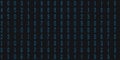 Blue numeral tech design backdrop. Abstract display digit pattern. Electronic Numbers Background. Cyberspace texture. Numeric Royalty Free Stock Photo