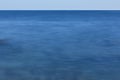 Blue ocean and sky background. Silk effect. Horizontal