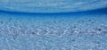 Blue ocean surface seen from underwater Royalty Free Stock Photo