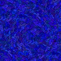 Blue ocean water swirls seamless background Royalty Free Stock Photo