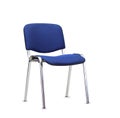 The blue office chair. Royalty Free Stock Photo