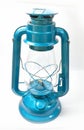 Blue oil lamp Royalty Free Stock Photo