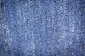 Blue old towel close-up fabric and texture background Royalty Free Stock Photo