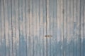 blue old wooden door from a home, wallpaper Royalty Free Stock Photo