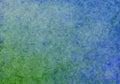Blue olive green  antique old background with blur, gradient and watercolor texture. Royalty Free Stock Photo