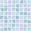 Blue Opal Mosaic seamless