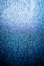 Blue opaque glass with ice illusion Royalty Free Stock Photo