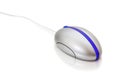 Blue Optical mouse Royalty Free Stock Photo