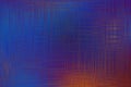 Blue orange abstract mirrored background fabric texture