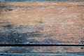 Blue and orange old Wooden planks isolated background texture and Brown wooden Royalty Free Stock Photo