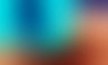 Blue and orange pastel colors abstract blur background wallpaper, vector illustration. Royalty Free Stock Photo