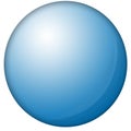 Blue orb Royalty Free Stock Photo