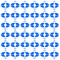 Blue Ornamental Pattern Texture Background