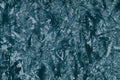 Blue OSB texture as frost surface - dark grunge background Royalty Free Stock Photo