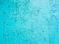 Blue paint background grungy cracked and chipping Royalty Free Stock Photo
