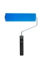 Blue Paint Roller Royalty Free Stock Photo