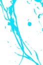 Blue Paint Splatters and spots for Background