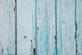 Blue paint on a wooden surface Royalty Free Stock Photo